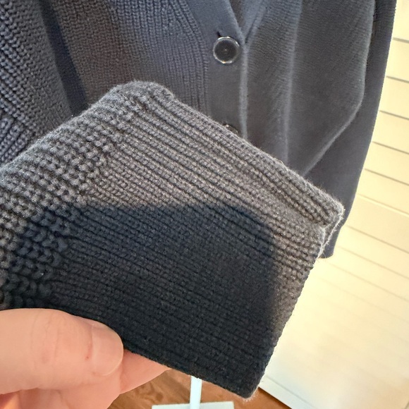 Banana Republic Navy Blue Button up cardigan - Picture 7 of 7